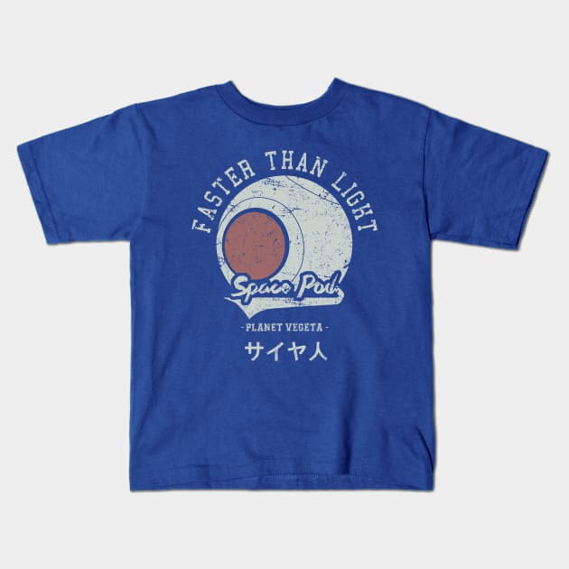 Space Pod Kids T-Shirt by ddjvigo